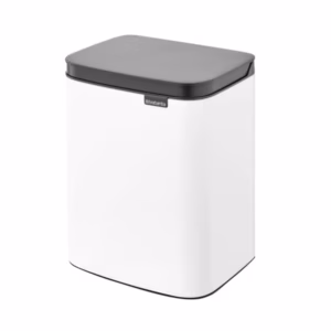 Brabantia Bo Waste Bin 12 Ltr – White