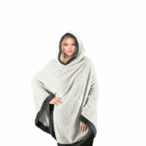 Cannon Pyramid Shape Embossed Flannel Body Wrap Cream