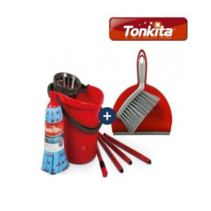 Tonkita Mop Kit w/Cap. Texil 4 pc