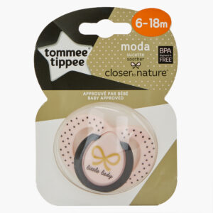 Tommee Tippee Closer to nature MODA SOOTHER Girl (6-18M)