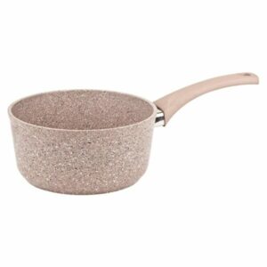 OMS Granite Sauce/Milk Pot 20 cm Brown