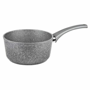 OMS Granite Sauce/Milk Pot 16 cm Grey