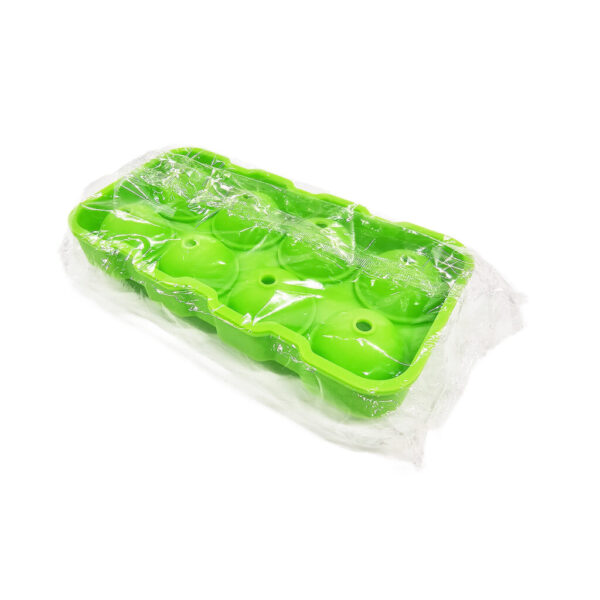 Mr. Chef 8 Hole Round Ice Cube Mould Green - Image 3