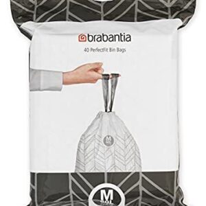 Brabantia Perfect Fit Bin Bags 60 Ltr (40 Bags Code M) – White