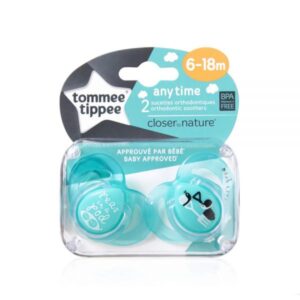 Tommee Tippee 6-18 M Anytime Soother 2 pcs