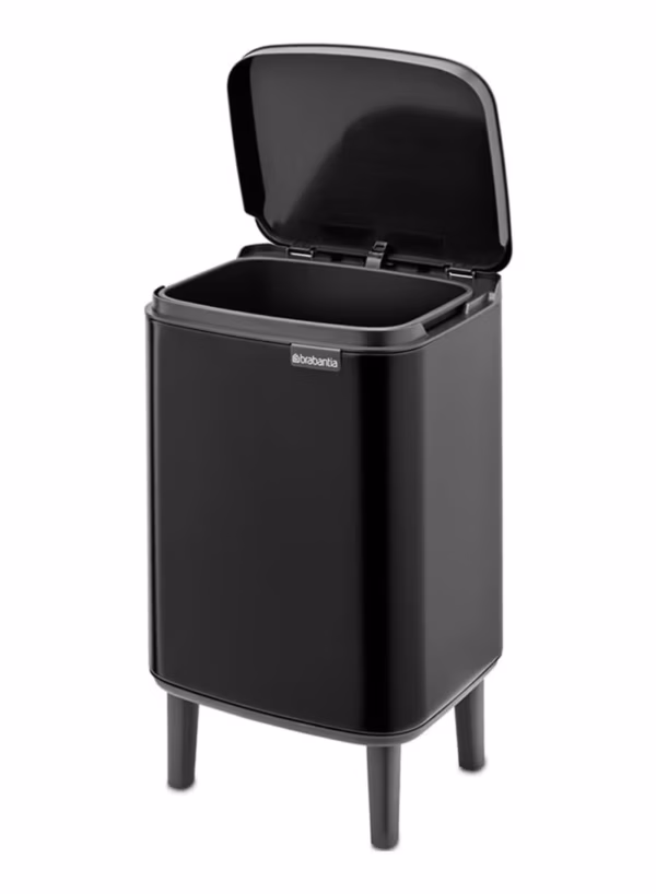Brabantia Bo Waste Bin Hi 7 Ltr – Matt Black - Image 3