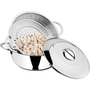OMS Stainless Steel Steam Cooking Set of 3 pcs 26cm