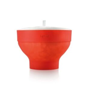 Lekue Microwave Popcorn Maker Red