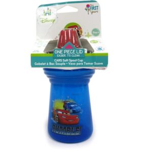 Disney First Years Meal Mates Cars 10oz Soft Spout Sippy Cup