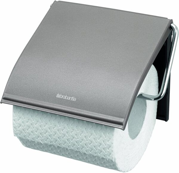 Brabantia ReNew Toilet Roll Holder – Platinum