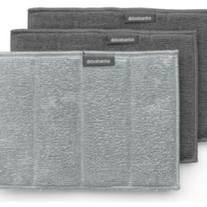 Brabantia Microfiber Cleaning Pads Set of 3 – Mixes