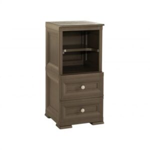 Tontarelli 2 Drawer 2 Open Cube Unit (Assorted Colors)
