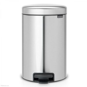 Brabantia Pedal Bin 12Lt – NewIcon – Matt Steel – FPP