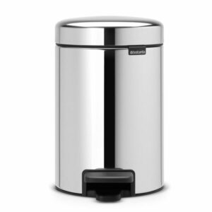 Brabantia Pedal Bin 3Lt – NewIcon – Brilliant Steel