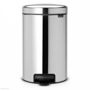 Brabantia Pedal Bin 12Lt – NewIcon – Brilliant Steel