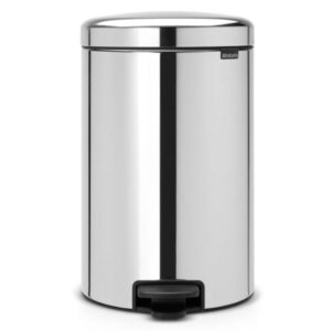 Brabantia Pedal Bin 20Lt – NewIcon – Brilliant Steel