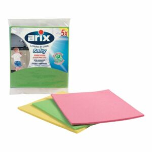 ARIX New Softy natural cellulose sponge cloth 5 Pcs