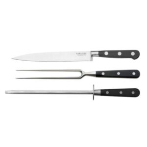 Amefa Richardson Sheffield Sabatier Trompette 3 pcs Carving Set