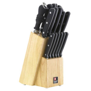 Amefa Richardson Sheffield Cucina 15 Pcs Knives + Scissors Block