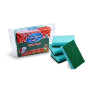 Arix Synthetic Sponge Scourer 4 Pcs (S)