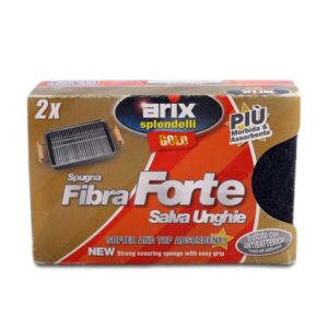 ARIX SPLENDELLI Splendelli Gold Synthatic Sponge Scourer with Grip 2 pcs