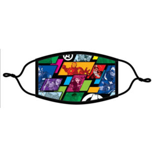 Avengers 3 Layers Face Mask Set of 3 pcs Re-usable 2 Size: S (7-12-Yrs)