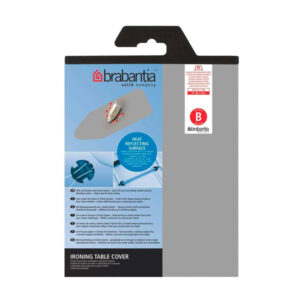 Brabantia Iron Table Cover 124x38cm with foam Metelized