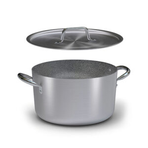 Ballarini Professional Granite non-stick Aluminum Casserole With Two Handles 20cm With Lid