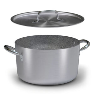Ballarini Professional Granite non-stick Aluminum Casserole With Two Handles 32cm With Lid