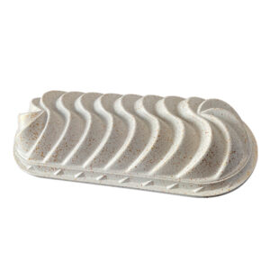 OMS Granite Baton Rectangular Cake Mould Cream