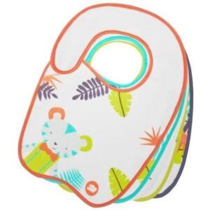 BebeConfort Jungle Vibes bibs Size 1/2 Set of 5