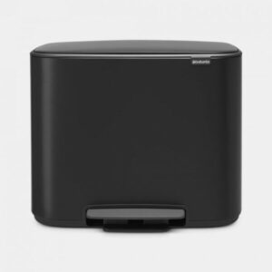 Brabantia Bo Pedal Bin 36L Matt Black