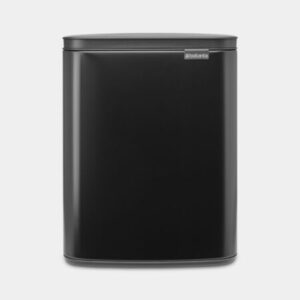 Brabantia Bo Waste Bin 12 Ltr – Matt Black