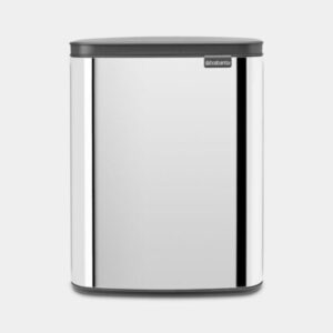 Brabantia Bo Waste Bin 7 Ltr – Brilliant Steel