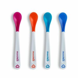 Munchkin White Hot Infant Safety Spoons 4 Pcs