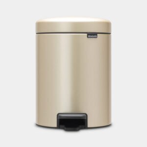 Brabantia Pedal Bin NewIcon 5L Metallic Gold