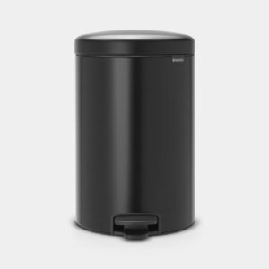 Brabantia Pedal Bin Newicon Matt Black 12L