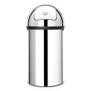 Brabantia Push Bin 60 Ltr – Brilliant Steel
