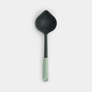 Brabantia TASTY+ – Jade Green Soup Ladle plus Scraper Tool