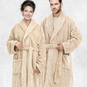 CANNON EMBOSSED FLANNEL ROBE BEG