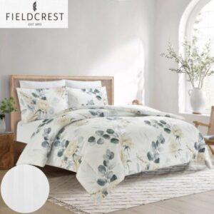 FIELDCREST (K) CTN PRTD FACE WTH STRP REV COMF 6PC