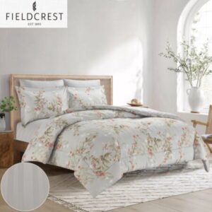 FIELDCREST (K) CTN PRTD FACE WTH STRP REV COMF 6PC
