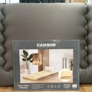 Cannon Cotton Japanese Futon Mattress 90×190 Grey