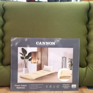 Cannon Cotton Japanese Futon Mattress 90×190 Green