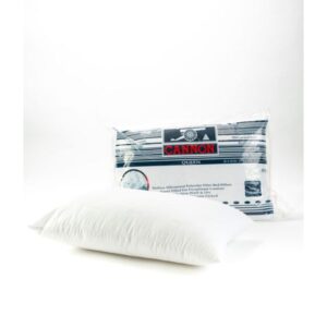 Cannon Ball Fiber Pressed Pillow with Poly Cotton Cover