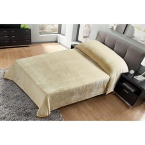 Cannon Plain Rashel Blanket 180×240cm Light Beige