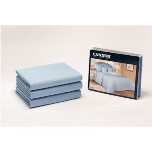 Cannon Queen Fitted Sheet 3 Pcs Blue