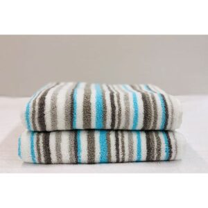 Cannon Stripe Line Towel 50X100cm White
