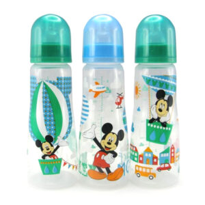 Disney First Years Mickey Slim Feeding Bottles 3Pcs 240ml