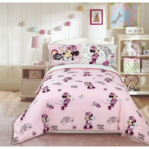 Disney Twin Comforter 3pcs Minnie